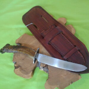 H.G. Long & Co Hunting Knife | 1860s-1880s; Made in Sheffield, England